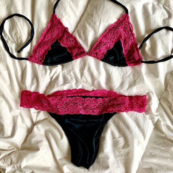 Beach Bunny Two Pice Vintage Lady Marmalade Bikini size L - Picture 1 of 5